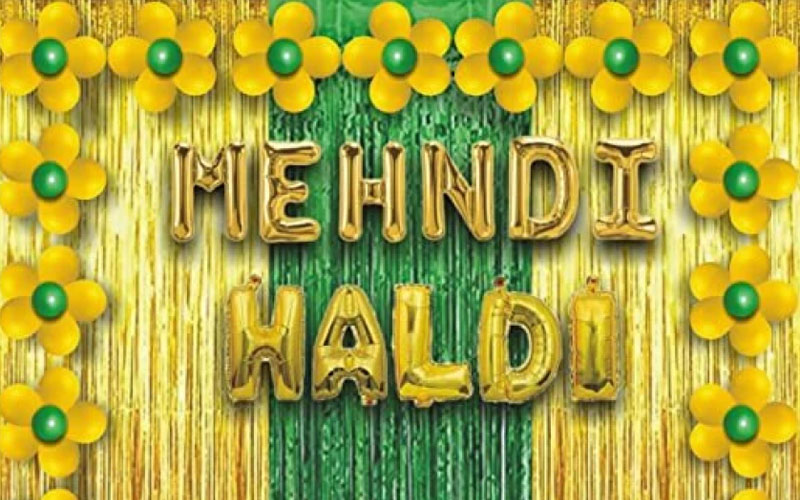 Haldi Mehndi Decoration Services In Delhi